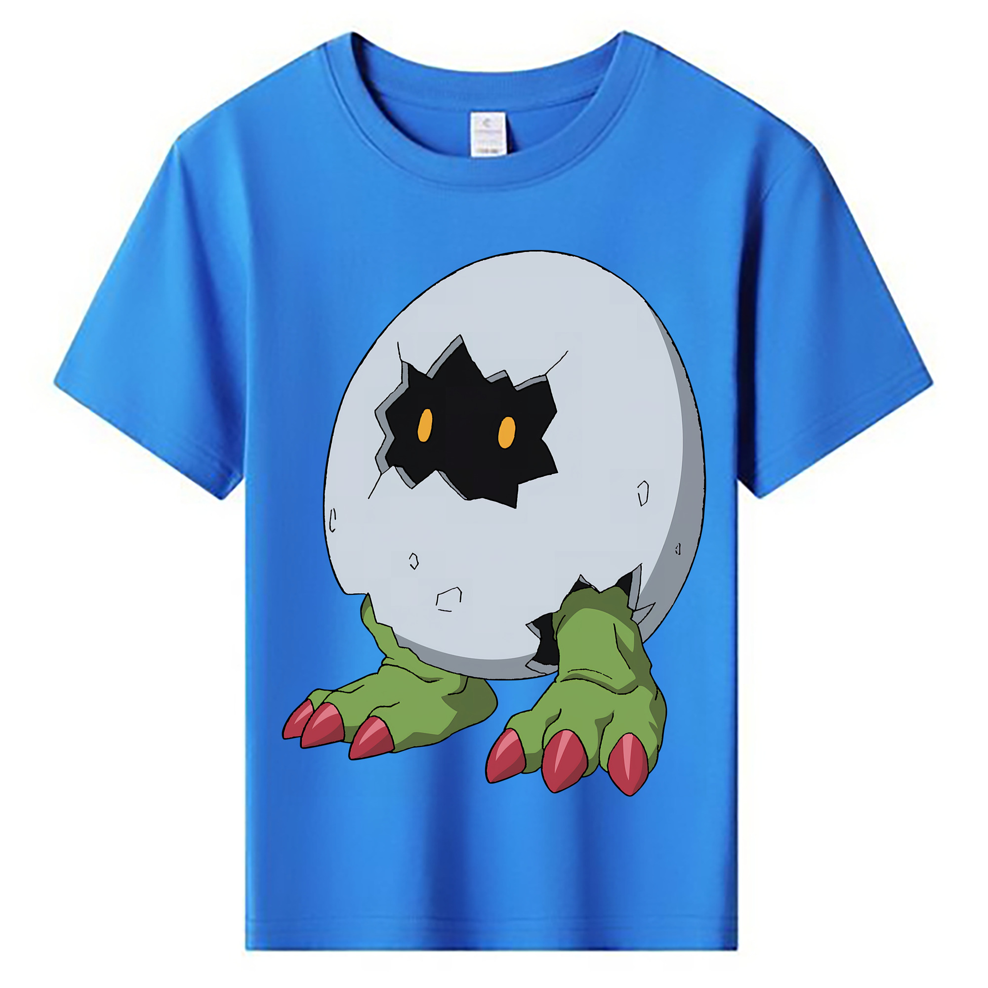 （画像用） Digimon デジタルモンスター/デジモン 綿100％キッズTシャツ（フロントプリント）